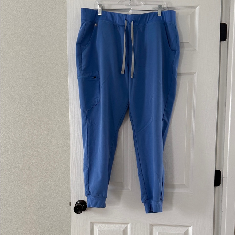 Figs Light Blue Technical Jogger Pants